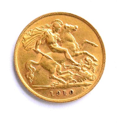 Lot 116 - Half Sovereign 1910 GFine