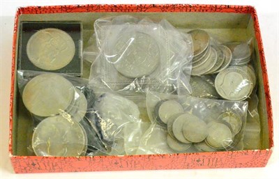 Lot 155 - £2.92½ Face Value pre-20 Silver & £0.35 face value pre-47 silver, together with 15 x...