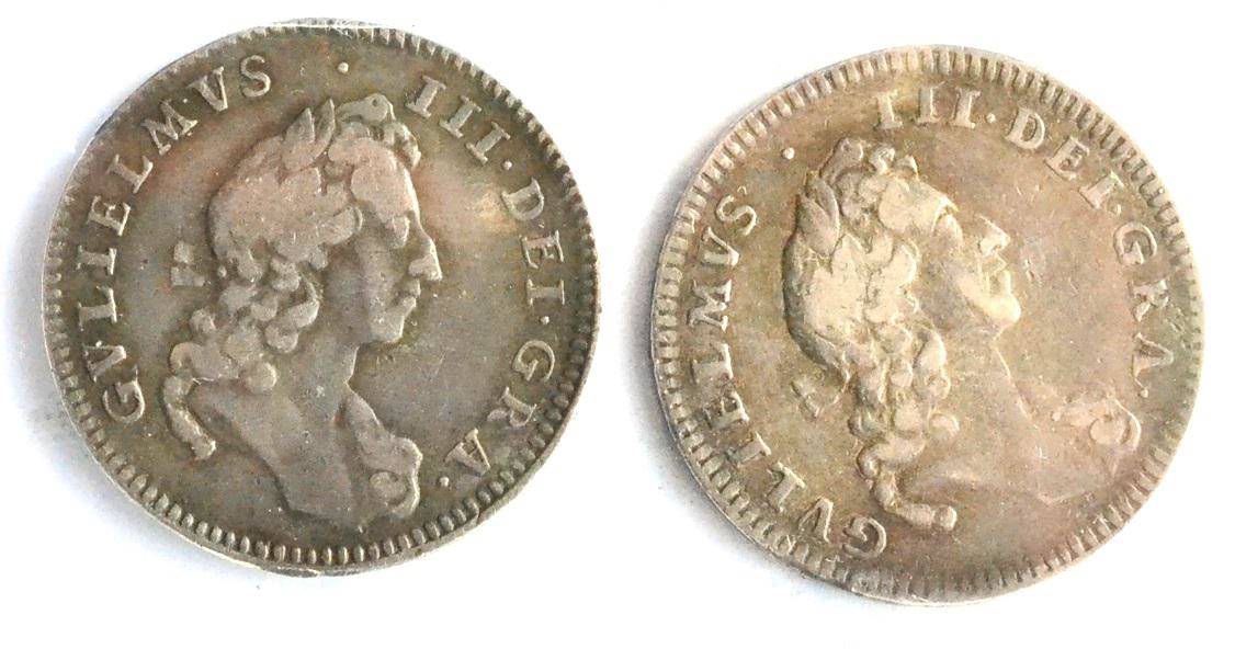 Lot 341 - William III Silver Medalet or Pattern Farthing (1689) by Roettier, obv. GVLIELMVS III DEI GRA...