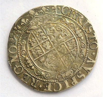 Lot 2 - Charles I, Shilling York Mint, MM lion (issued 1642-44), obv. bust in scalloped lace collar,...