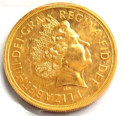 Lot 31 - Gold £5 2002, 40.06g, BU