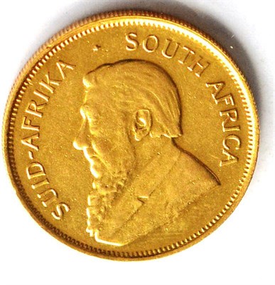 Lot 53 - South Africa, Half Krugerrand 1980, contact marks both sides, EF