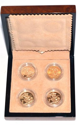 Lot 275 - The Queen Elizabeth II Sovereign Portrait Collection' a set of 4 x sovereigns, each with a...