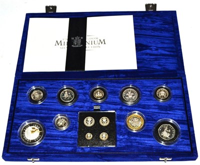 Lot 298 - The Millennium Silver Collection 2000,' a set of 13 x sterling silver proof coins comprising:...