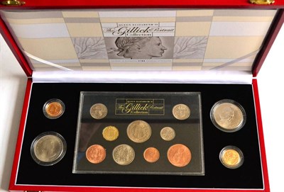 Lot 305 - Queen Elizabeth II - The Gillick Portrait Collection' a set containing 13 x pre-decimal coins...