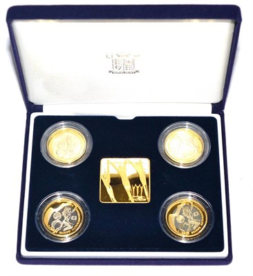 Lot 323 - A Set of 4 x Silver Proof £2 commemorating the 17th Commonwealth Games Manchester 2002, the...