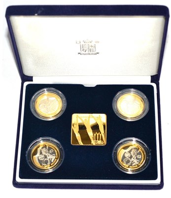 Lot 324 - A Set of 4 x Silver Proof £2 commemorating the 17th Commonwealth Games Manchester 2002, the...