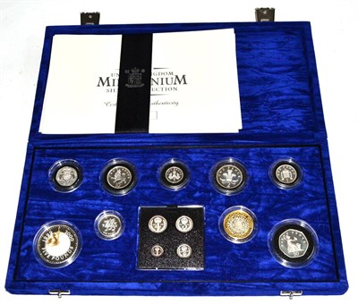 Lot 355 - The Millennium Silver Collection 2000,' a set of 13 x sterling silver proof coins comprising:...