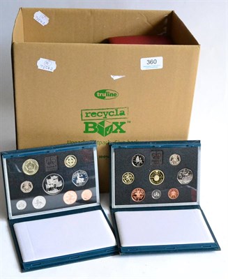 Lot 360 - 22 x RM Proof Sets: 1991 - 2011 inclusive (2 x 2002), in CofI, all with certs except 2004, FDC