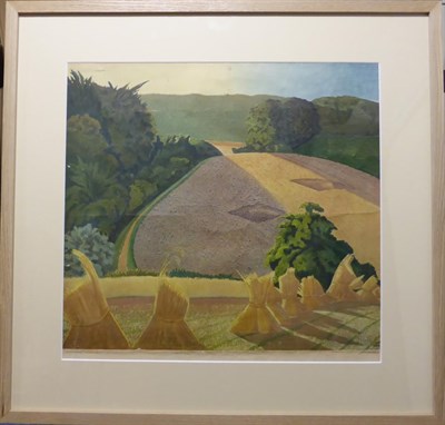 Lot 2008 - After John Nash RA, NEAC, LG, SWE (1893-1977)  'The Cornfield' Signed in ink, with the Fine Art...