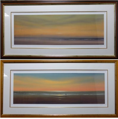 Lot 2024 - After Lawrence Coulson (b.1962) 'Until Tomorrow' 'The Blazing Sky' Each signed in pencil and...