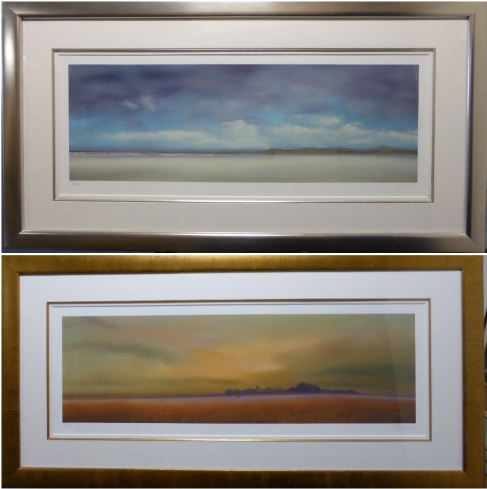 Lot 2025 - After Lawrence Coulson (b.1962) 'Friends' 'Fading Light' Each signed in pencil and numbered...