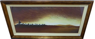 Lot 2030 - After Mackenzie Thorpe (b.1956) 'Through Till Dawn' Signed in pencil and numbered VIII/L, a...