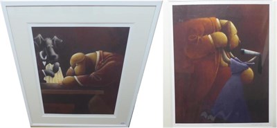Lot 2036 - After Tony Linsell (Contemporary) 'When I'm Missing You' 'The Look of Love' Each signed in...