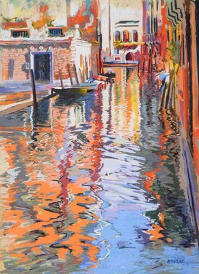 Lot 2062 - Tony Brummell-Smith (b.1949) 'S Croce Reflections Venice'  Signed, inscribed verso and dated...