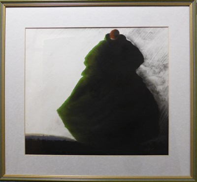 Lot 2100 - Mackenzie Thorpe (b.1956) 'Holding Back the Storm' Signed, signed, inscribed and dated (19)93 below