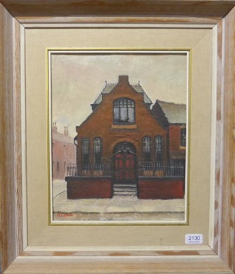 Lot 2130 - Ray Collier (20th/21st century) 'Methodist Church Irlam o'th Heights' Signed, inscribed verso,...