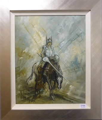 Lot 2164 - Ben Maile (b.1922) 'Don Quixote' Signed, oil on canvas, 49cm by 39cm