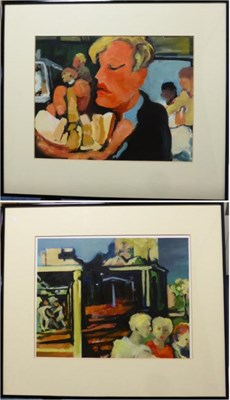 Lot 2169 - Andrew Smith (Contemporary) Scottish  'The Chip Buttie' 'Down the Shopping Mall' One...