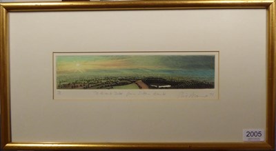 Lot 2005 - Piers Browne (b.1949) 'The Distant Dales from Sutton Bank' Signed in pencil and dated (19)91,...