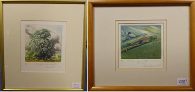 Lot 2007 - Piers Browne (b.1949) 'Ellerkin, Wensleydale: October Afternoon' Signed in pencil, and dated...