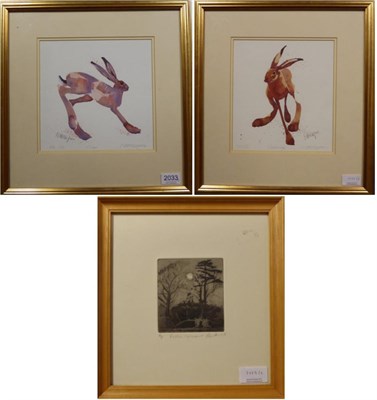 Lot 2033 - After Mary Ann Rogers (Contemporary) 'Leap' Signed in pencil, inscribed and numbered 106/500, a...