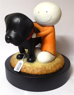 Lot 2036 - Doug Hyde (b.1972) 'Lost Without You' Signed and numbered 150/295, cold cast porcelain, 26cm high