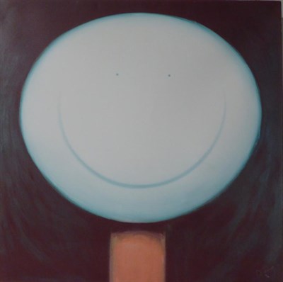 Lot 2049 - After Doug Hyde (b.1972) Smiley face Signed and numbered 22/95, giclee print on canvas, 101cm...