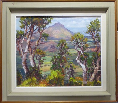 Lot 2154 - A M Lagesse (20th/21st century) 'Mauritius' - Looking down on Creve Coeur from Plaines Wilhems...