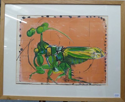 Lot 2008 - Graham Sutherland (1903-1980) Grasshopper  Signed in pencil and numbered 50/70, lithograph...