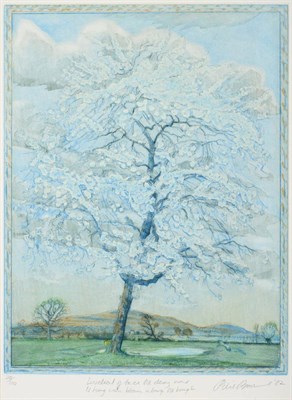 Lot 2024 - Piers Browne (b.1949) 'Lovliest of Trees...' Signed in pencil and dated (19)82, inscribed and...