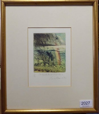 Lot 2027 - Piers Browne (b.1949) 'Stackwell House and Curlews' Signed in pencil, inscribed and dated...