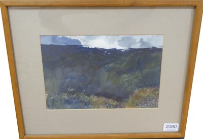 Lot 2080 - Kurt Jackson RWA (b. 1961) 'Dusk in the valley' Signed and dated 8.10.87, pencil and...