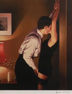 Lot 2014 - After Jack Vettriano (b.1951) Scottish 'Game On' Signed in pencil, numbered 174/495, a colour...