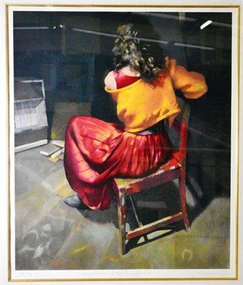 Lot 2018 - After Robert Lenkiewicz (1941-2002) 'Esther/ rear view - St Anthony theme - Project 18' Signed,...