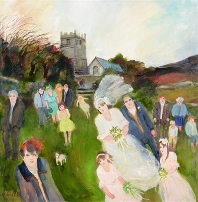 Lot 2081 - Gill Watkiss (b.1938) 'Wedding day, Towednack' Signed and dated (20)16, with artist's inscribed...