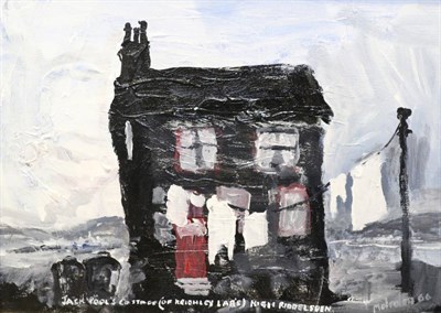 Lot 2114 - Malcolm Scott (Contemporary) ''Jack Pool's Cottage (of Keighley Lab's) High Riddlesden' Signed,...