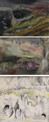 Lot 2155 - Margaret Shields (b.1942) 'Fish & Bone' Mixed media, together with a further signed work by the...