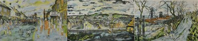 Lot 2018 - After Tom McGuinness (1926-2006) 'The Allotments, Easington' Signed in pencil, dated (19)92 and...