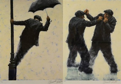 Lot 2031 - After Alexander Millar (b.1950) 'Marquis of Queensbury Rules' Signed and numbered 71/395, a giclée