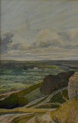 Lot 2062 - Sonia Lawson RA RWS (b.1934) 'Bolton Castle from Penhill tracks' Signed, pencil and...