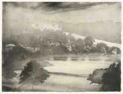 Lot 2005 - Norman Ackroyd RA, CBE (b.1938) 'Harewood in Autumn' Signed, inscribed, dated (19)97 and...