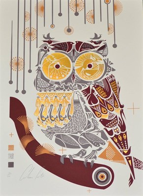 Lot 2015 - Graham Carter (Contemporary) 'Cirque de Bird' Owl Formation Signed and numbered 26/100,...