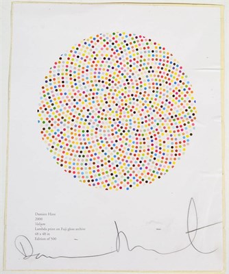 Lot 2068 - After Damien Hirst (b.1965) 'Valium' Signed in pencil, lambada print on fuji gloss archive, from an