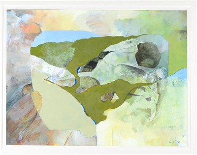 Lot 2070 - Graeme Willson (Contemporary) 'Fellside Spring'  Initialled and dated (20)10, acrylic and...