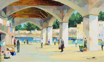 Lot 2123 - Cecil Rochfort D'Oyly John (1906-1993) 'Portofino, Italian Riviera' Signed, inscribed verso, oil on