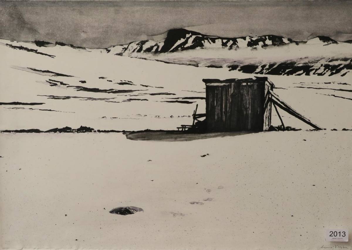 Lot 2013 - Emma Sibbon RA (b.1962) 'Bear Country, Svalbard' Signed, numbered 9/30 verso, intaglio print,...