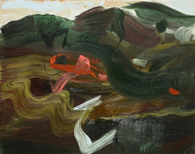 Lot 2141 - Maurice Cockrill, RA, FBA (1936-2013) 'Water from the Rock #4' Signed and inscribed verso, oil...