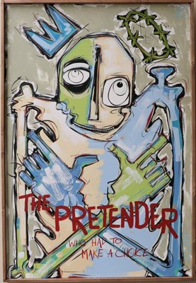 Lot 2183 - Cliff Phillips (Contemporary) 'The Pretender' Signed and dated (20)18, inscribed verso,...