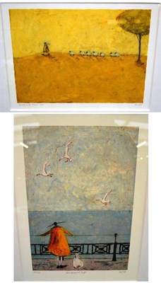 Lot 1003 - Sam Toft (Contemporary) 'Searching for Doris' 'Doris Dreams of Flight' Both signed and numbered...